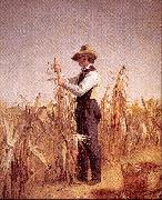 William Sidney Mount, Long Island Farmer Husking Corn